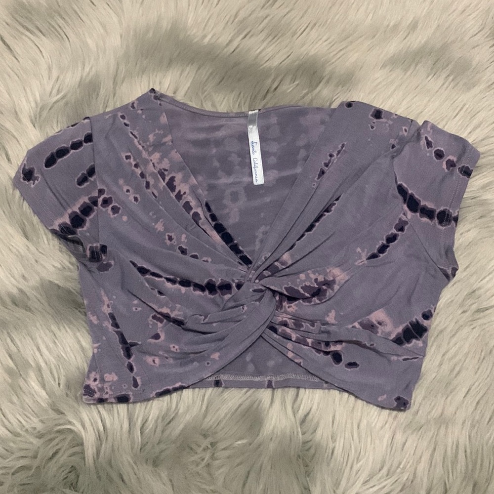 Lani California tie dye crop